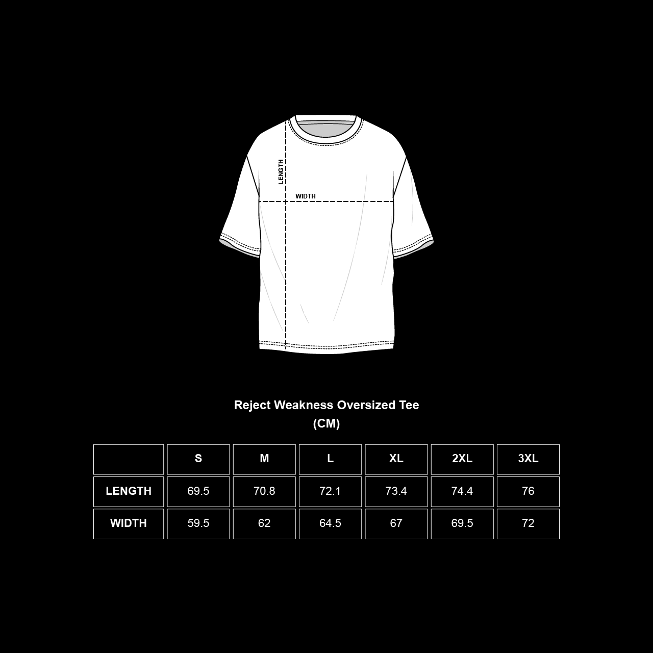 CONQUER V2 OVERSIZED TEE